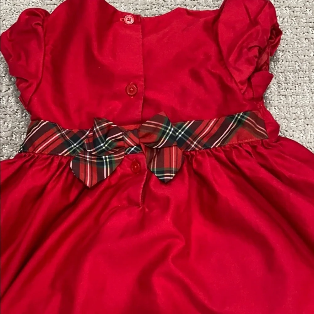 Oshkosh red Christmas holiday dress‎